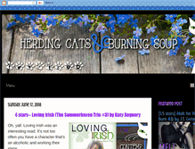 Tablet Screenshot of herdingcats-burningsoup.com